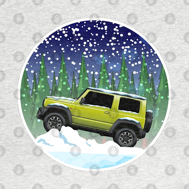 Jimny Snowy Adventure by HSDESIGNS